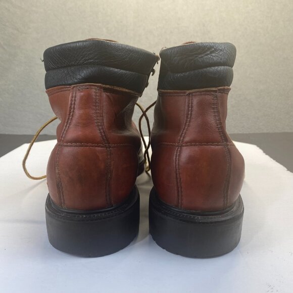 Vtg OXBLOOD STEEL TOE USA  RED WING‎ CHORE WORK BOOTS Men’s Size 15B main image 6
